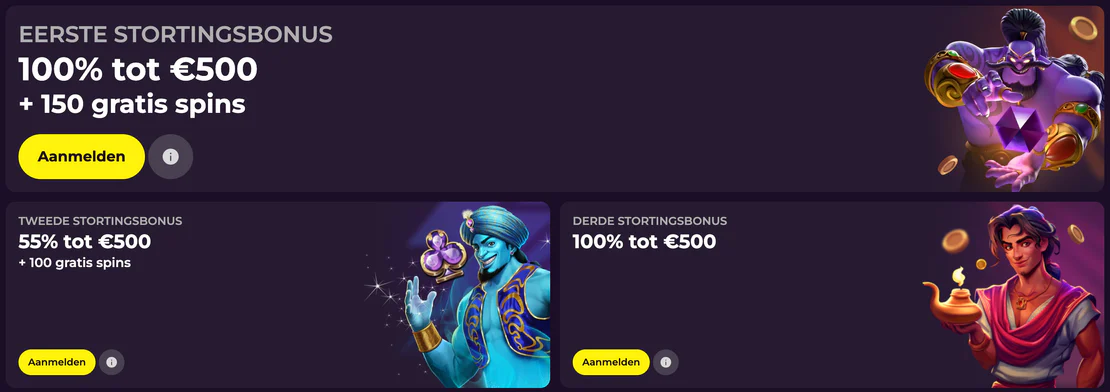 ZumoSpin Casino welkomstbonus en exclusieve promoties voor nieuwe spelers